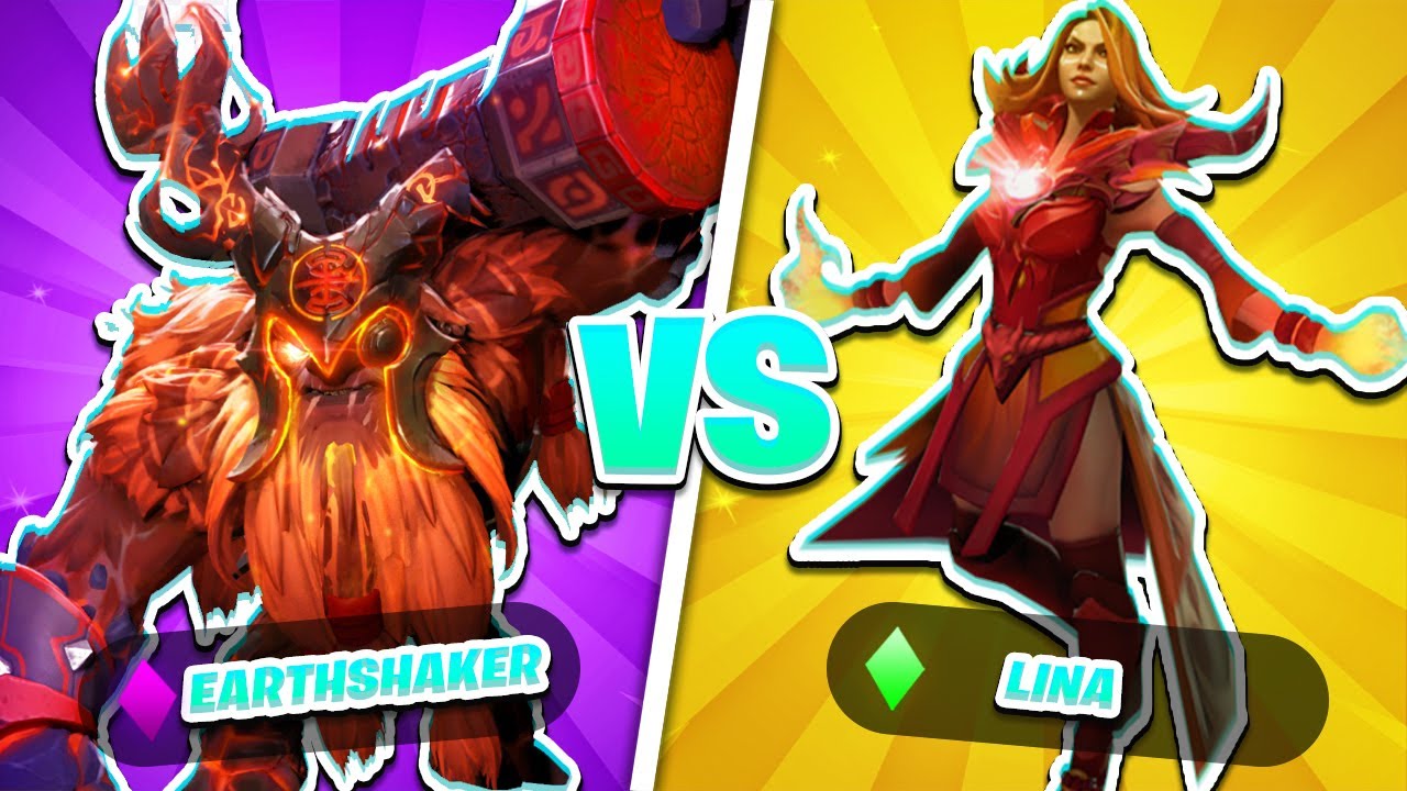 Dota 2 - EARTHSHAKER vs LINA Midlane Matchup EXPLAINED!