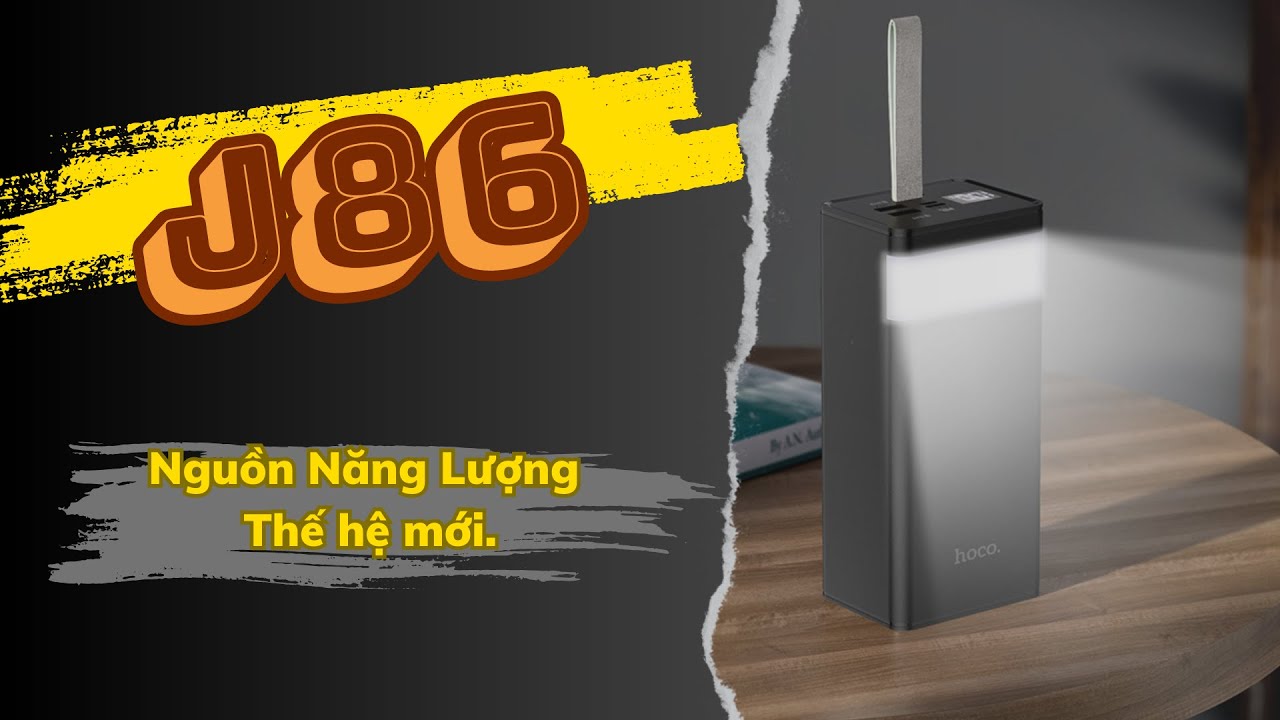 Pin Sạc Dự Ph&ograve;ng Hoco J86 - Nguồn năng lượng thế hệ mới.