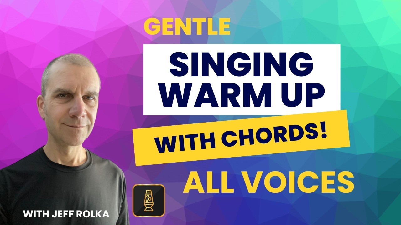 Gentle Singing Warm Up with Chords - All Voices