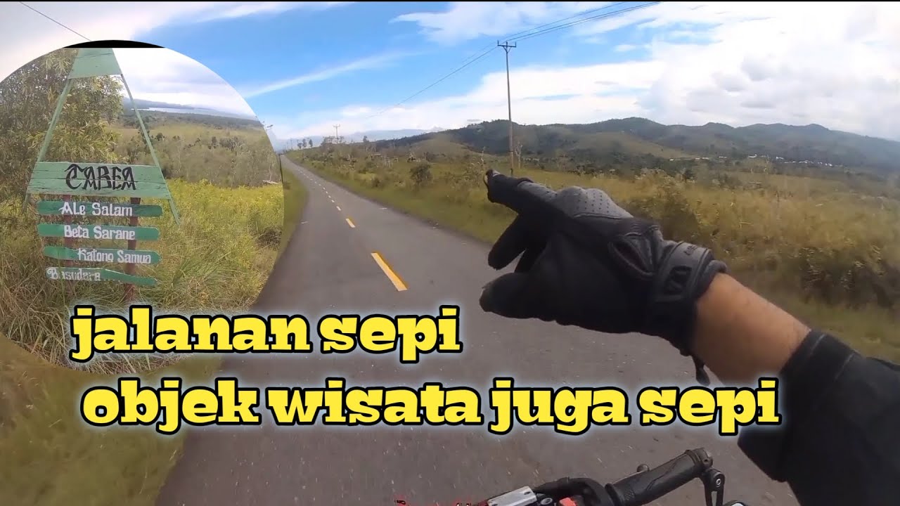 RIDING TEMBUS JALANAN SEPI || WISATA TERBENGKALAI || youtuber Ambon