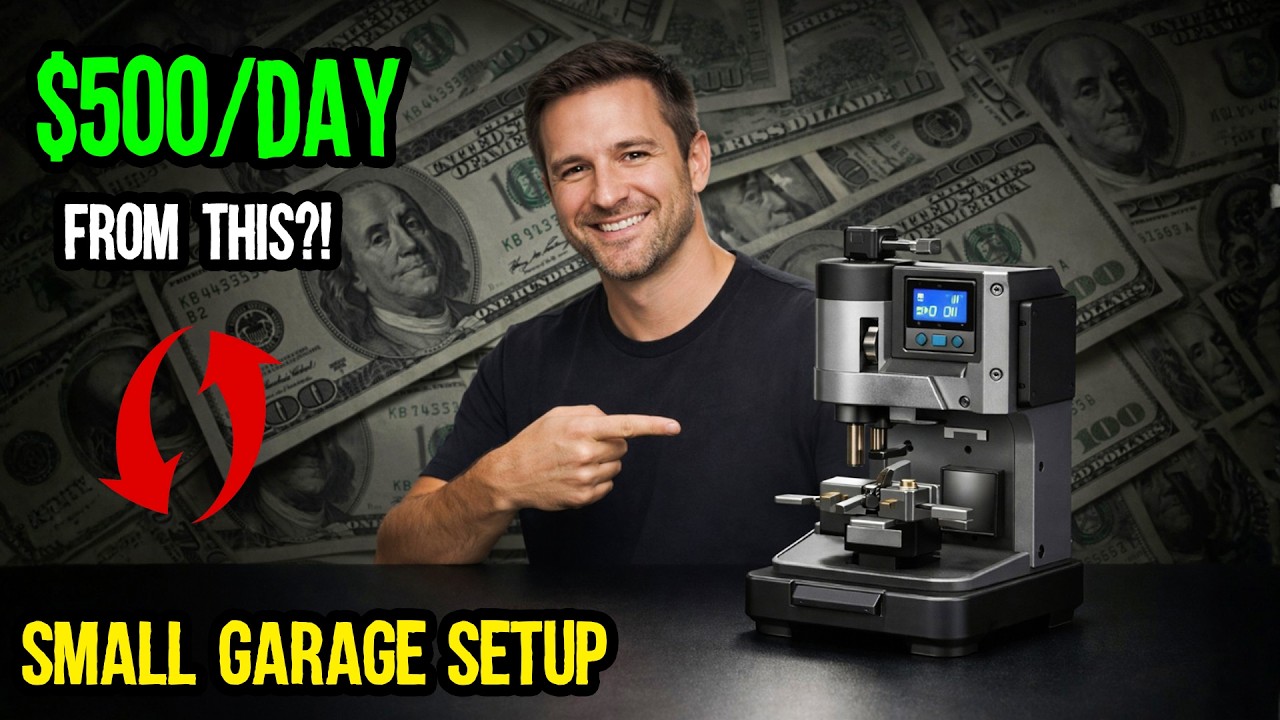 These 6 Machines Can Make You $500/Day in 2026 (Garage Setup!)