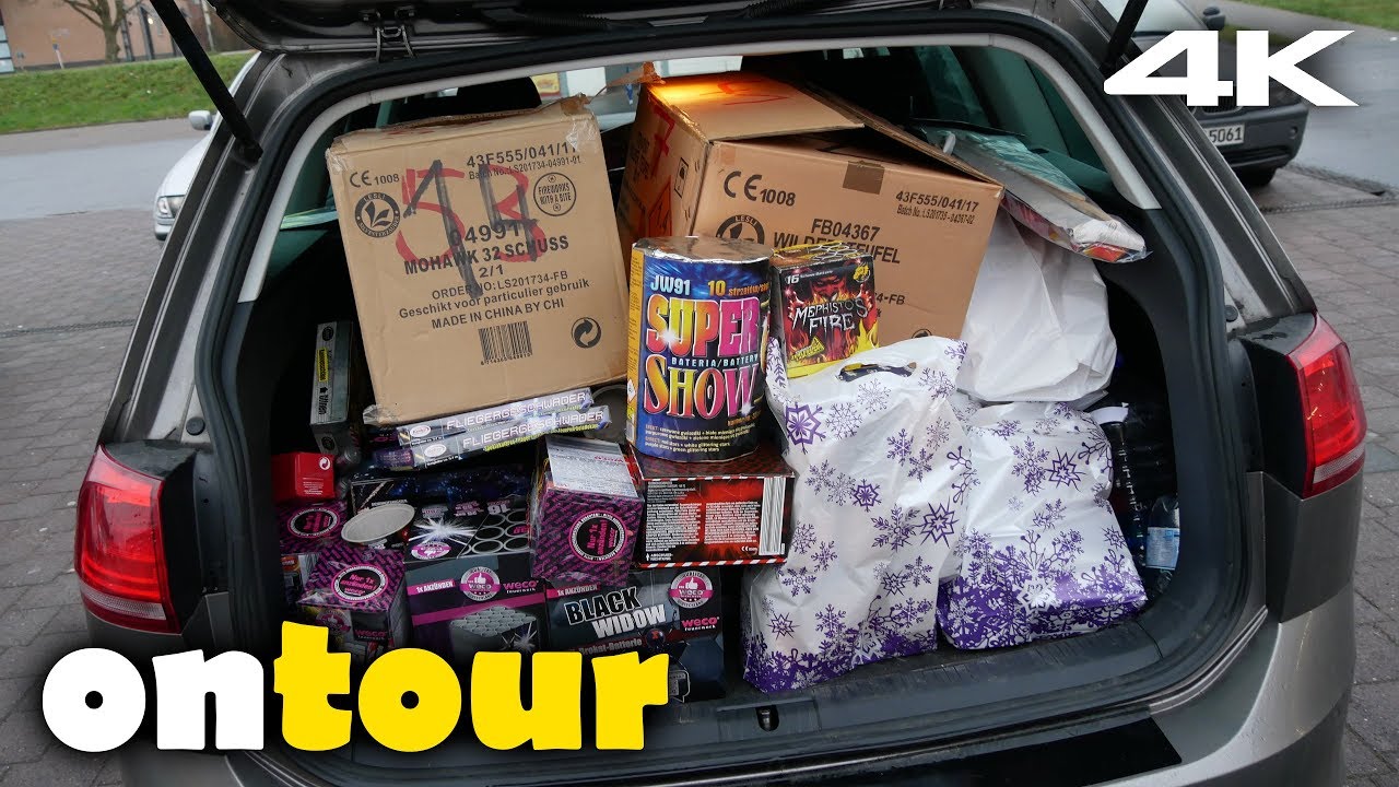 Extrem übertrieben.. 🤦‍♀️ MEGA FEUERWERK EINKAUFSTOUR 2017/2018 ★ ontour 11