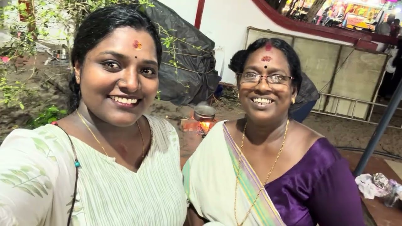 ഏഴാം പൂജ😍❤️കാവുങ്കൽ ദേവി ക്ഷേത്രം❤️പുഴുക്ക് വഴിപാട്