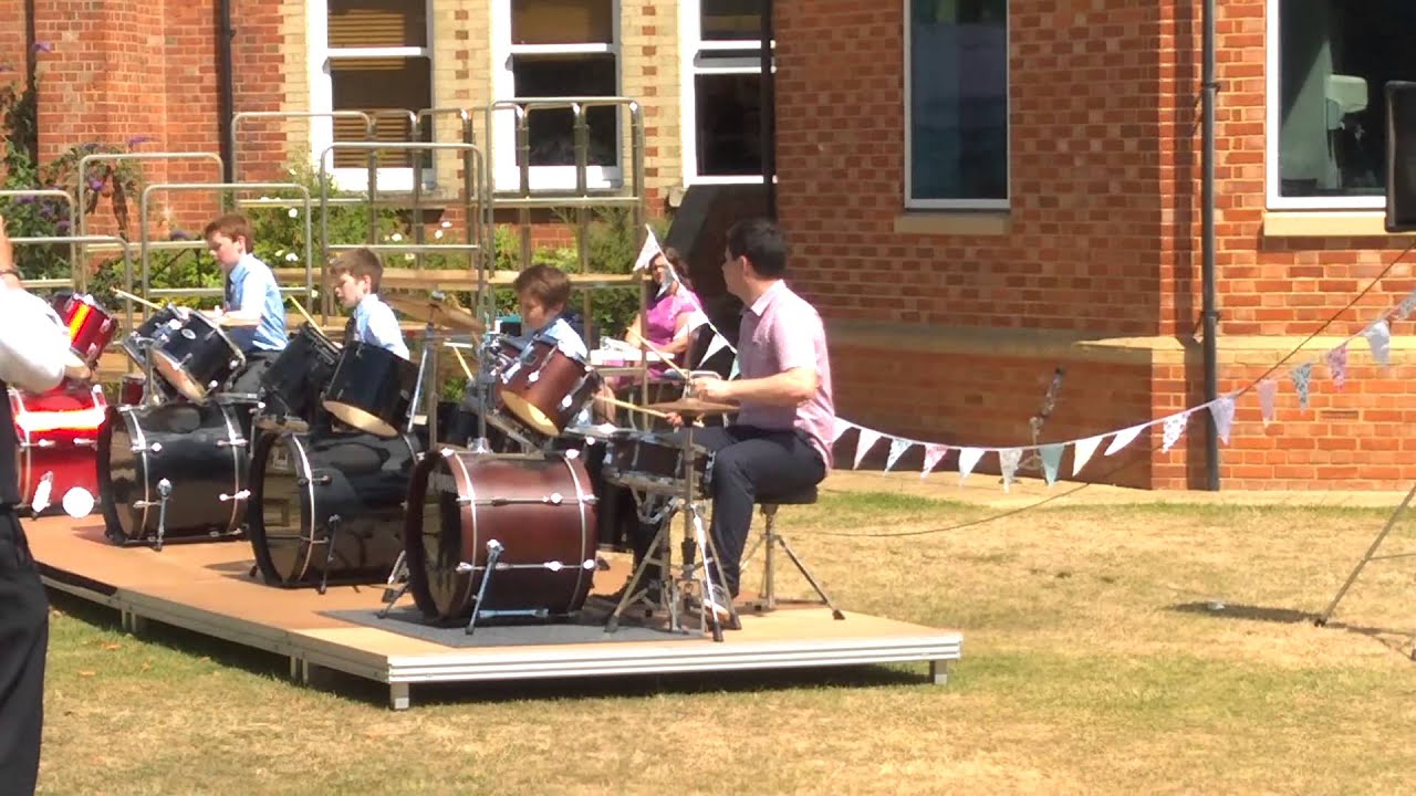 St Neots School Summer Concert - Drummers