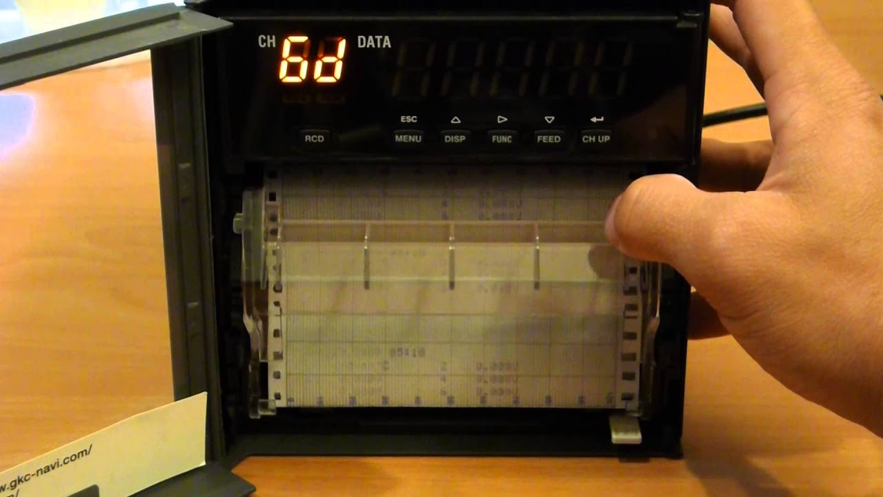 YOKOGAWA SR10000記錄器數值補正操作說明(威宏儀器)