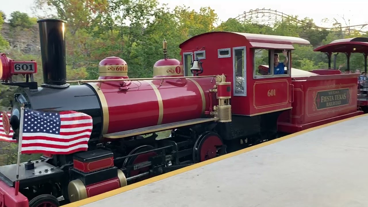 San Antonio. Six Flags train. Wonderful Experience.