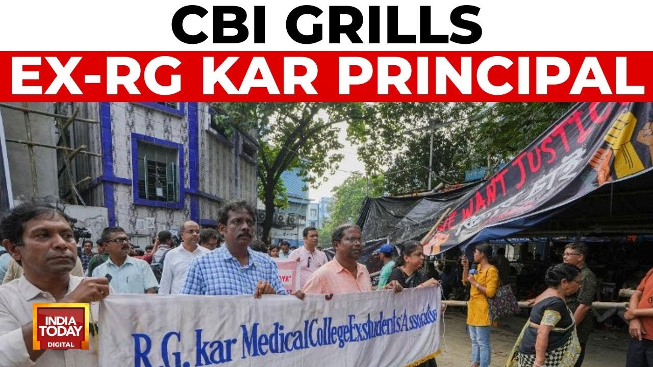 CBI Grills Ex-RG Kar Hospital Principal Over Corruption, Rape Case | Kolkata Rape-Murder Case