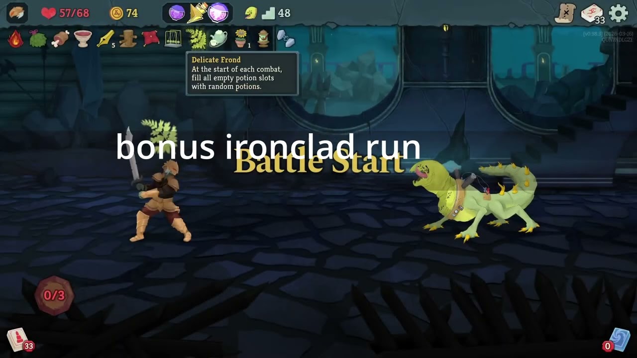Slay the Spire 2 wins with defect / ironclad