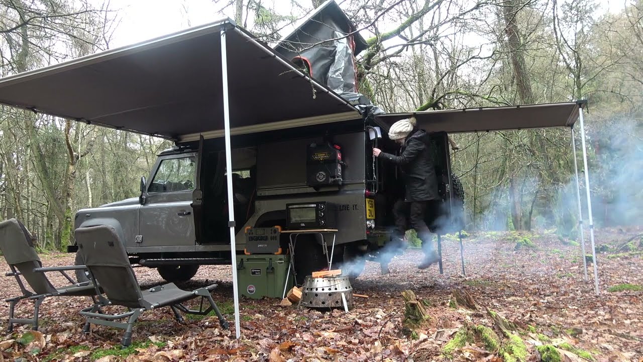 4x4 CAMPING Land Rover DEFENDER Camper
