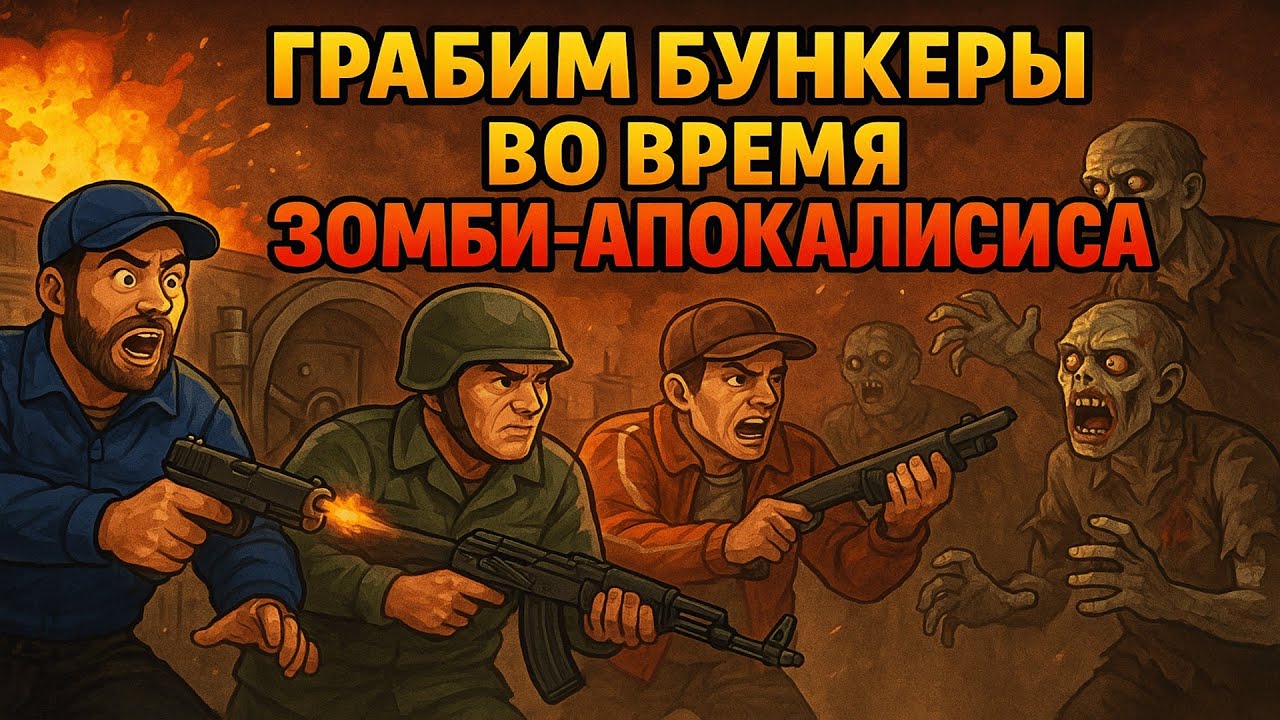 Ограбление во время ЗОМБИ-АПОКАЛИПСИСА на DISTRICT 9 в GTA RP!