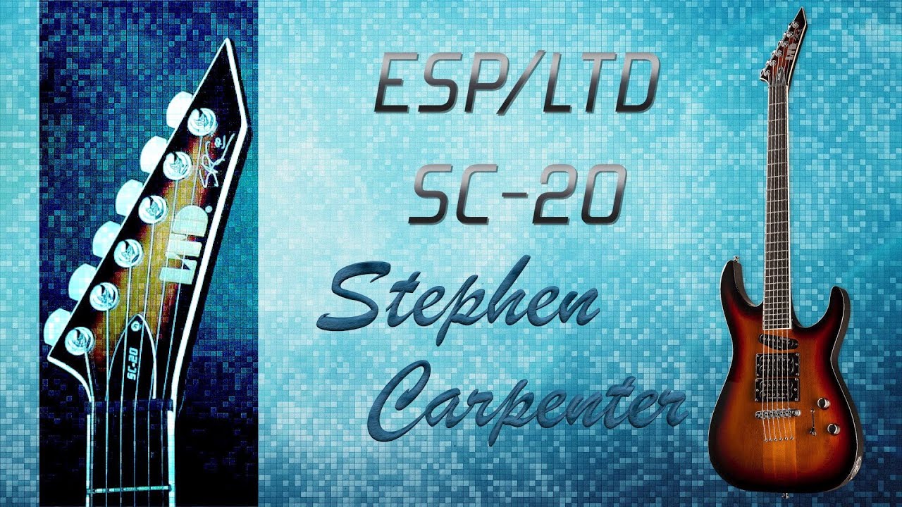 Аркадий Стародуб. Музыка или Metalcore? Сами решайте - LTD Stephen Carpenter SC20.(#20)