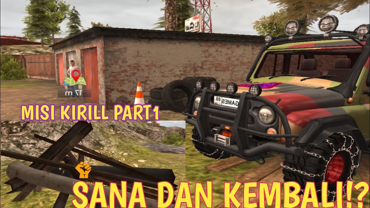 Mission Kirill Part1 | THERE AND BACK || RUSSIAN CAR DRIVER UAZ HUNTER