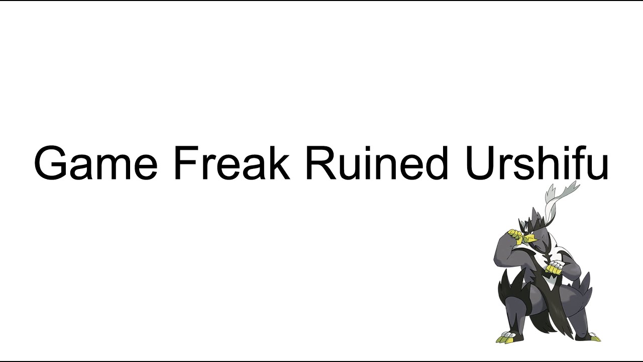 A PowerPoint about Urshifu