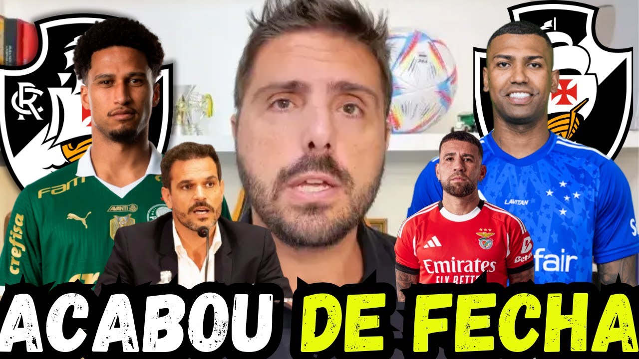 🚨URGENTE🚨ASSINOU! VASCO ACERTA A CONTRATAÇÃO DE VOLANTE DE ZAGUEIRO DE NIVEL DE SELEÇÃO CONFIRA!