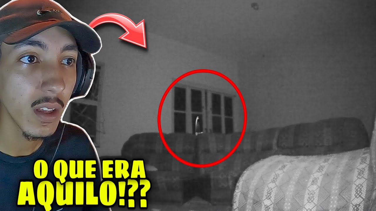 CAMERA NOTURNA REGISTRA ALGO ANORMAL NA CASA ABANDONADA