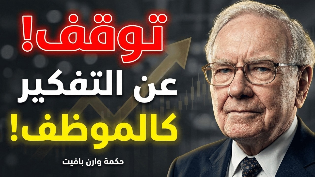 فخ الوظيفة : ستموت فقيراً إذا لم تفهم هذا القانون؟ (تحذير وارن بافت)