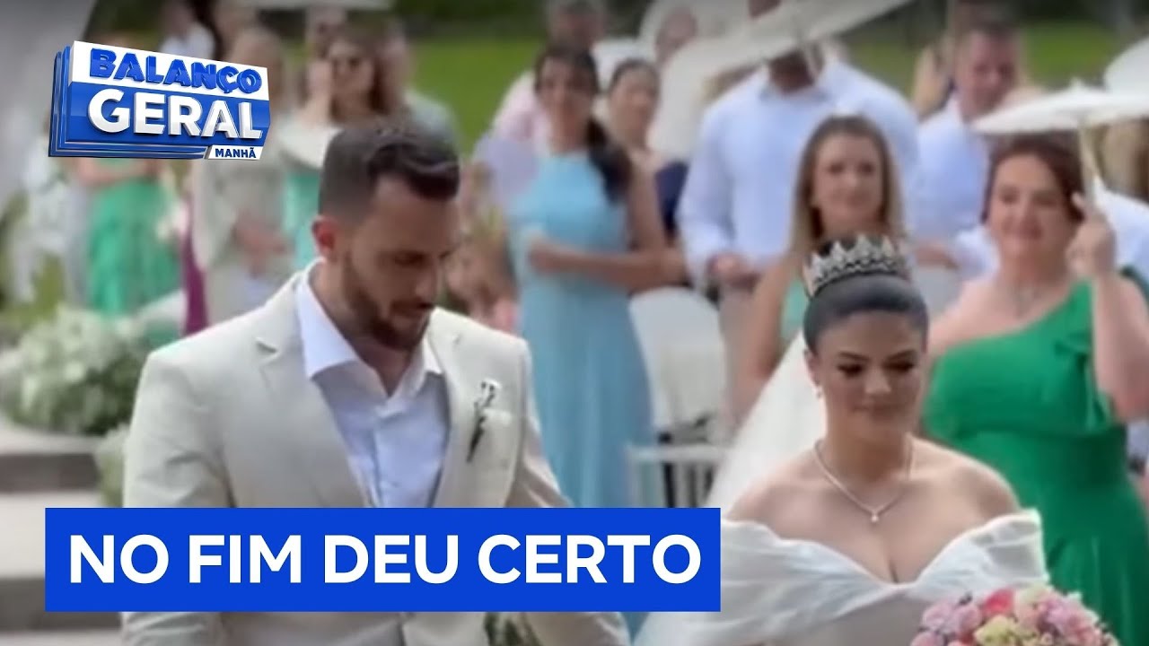 Noiva teve vestido furtado horas antes do casamento