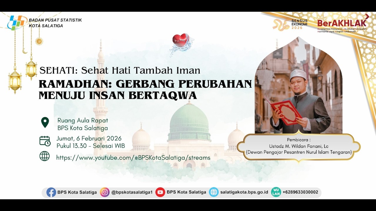 SEHATI | Ust. M. Wildan Fanani, Lc.  | Ramadhan: Gerbang Perubahan Menuju Insan Bertaqwa