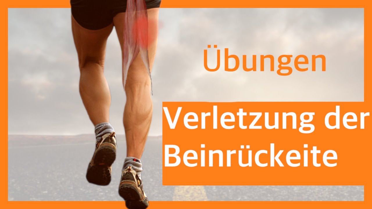 Oberschenkelzerrung 🦵 Muskelfaserriss der Oberschenkelrückseite⎮Verletzung der Hamstrings⎮Reha