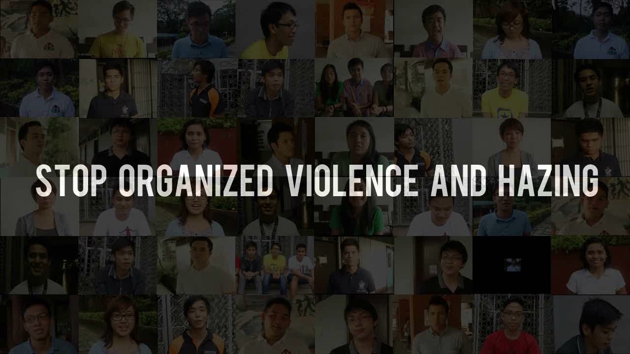 Campaign Against Hazing and Organized Violence | UPD USC x UP Broadcasters' Guild