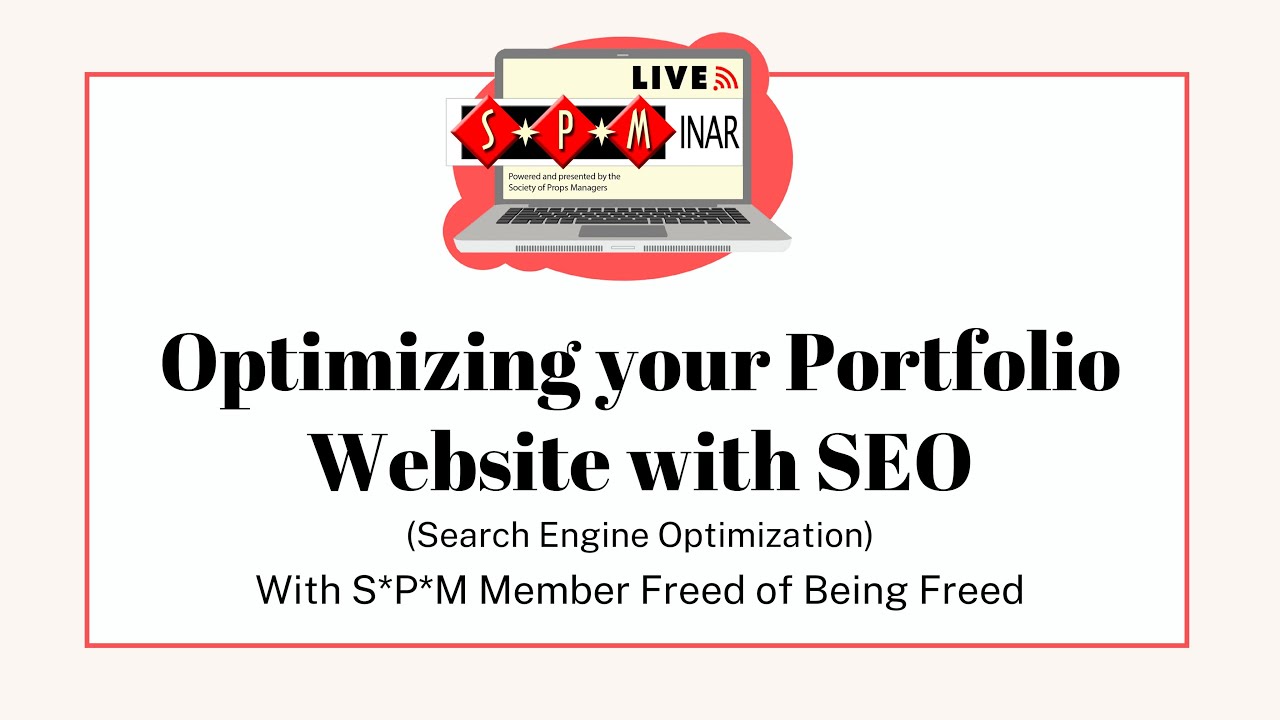 S*P*Minar: Optimizing your Portfolio Website with SEO (Search Engine Optimization)