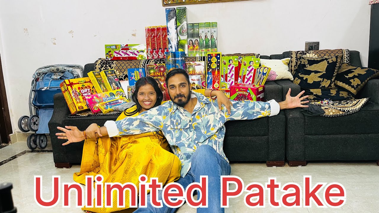 Chota Aawara Ke Liye Diwali Pr Kharida Dher Sare Patake 🥰