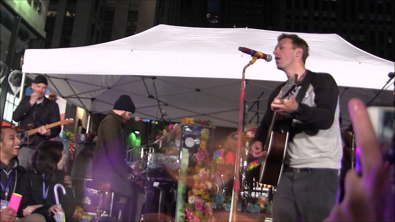 COLDPLAY Soundcheck Rehearsal Part 3 