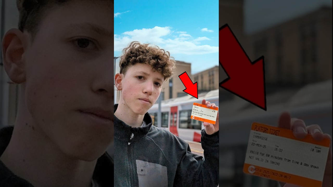 I bought the CHEAPEST train ticket in the UK!  #train