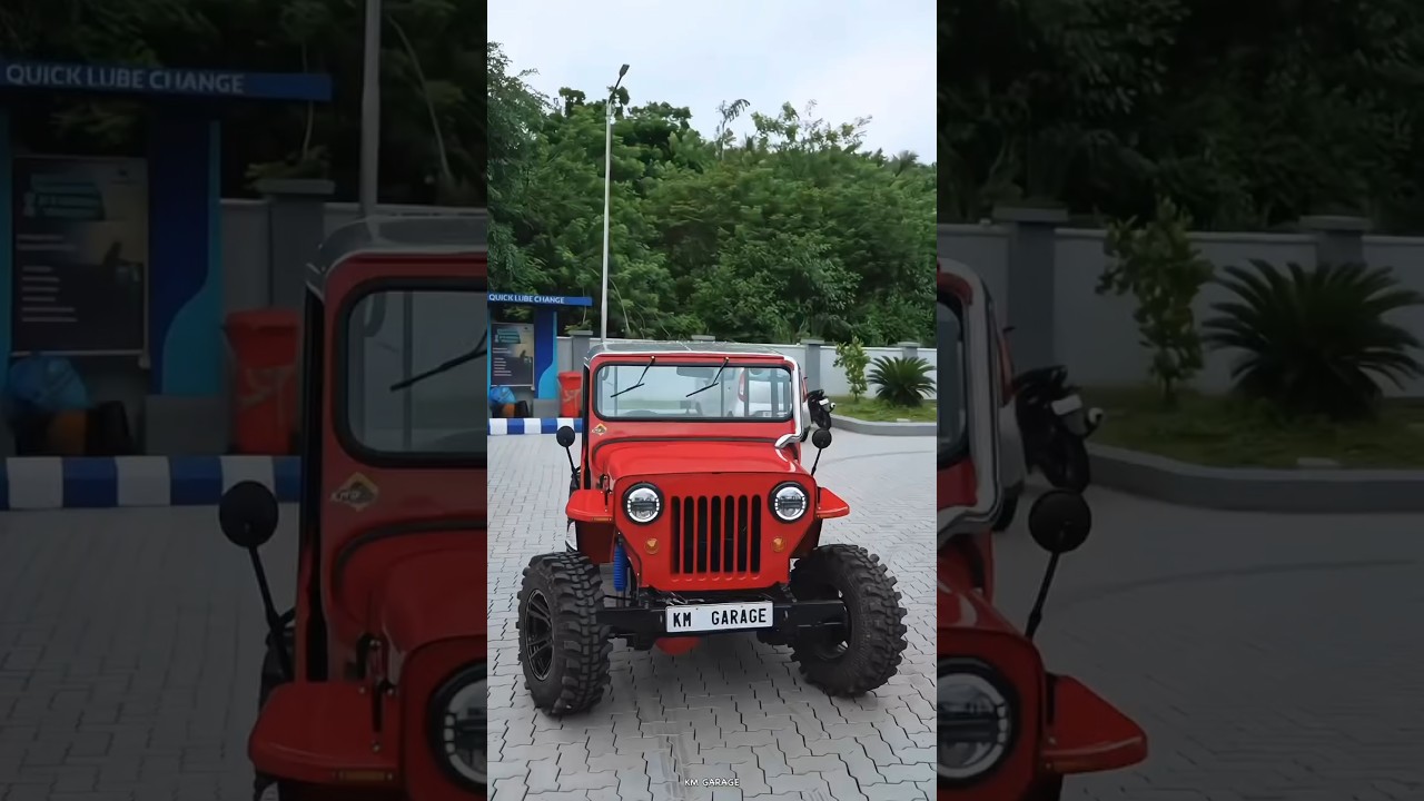 MAHINDRA JEEP OFF-ROAD SPEC BY KM GARAGE KERALA #4x4 #jeep #mahindra #offroad #4x4offroad #kerala
