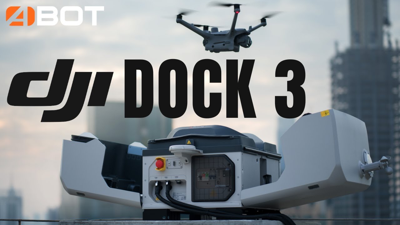 DJI Dock 3 le drone  autonome adaptable sur un v&eacute;hicule