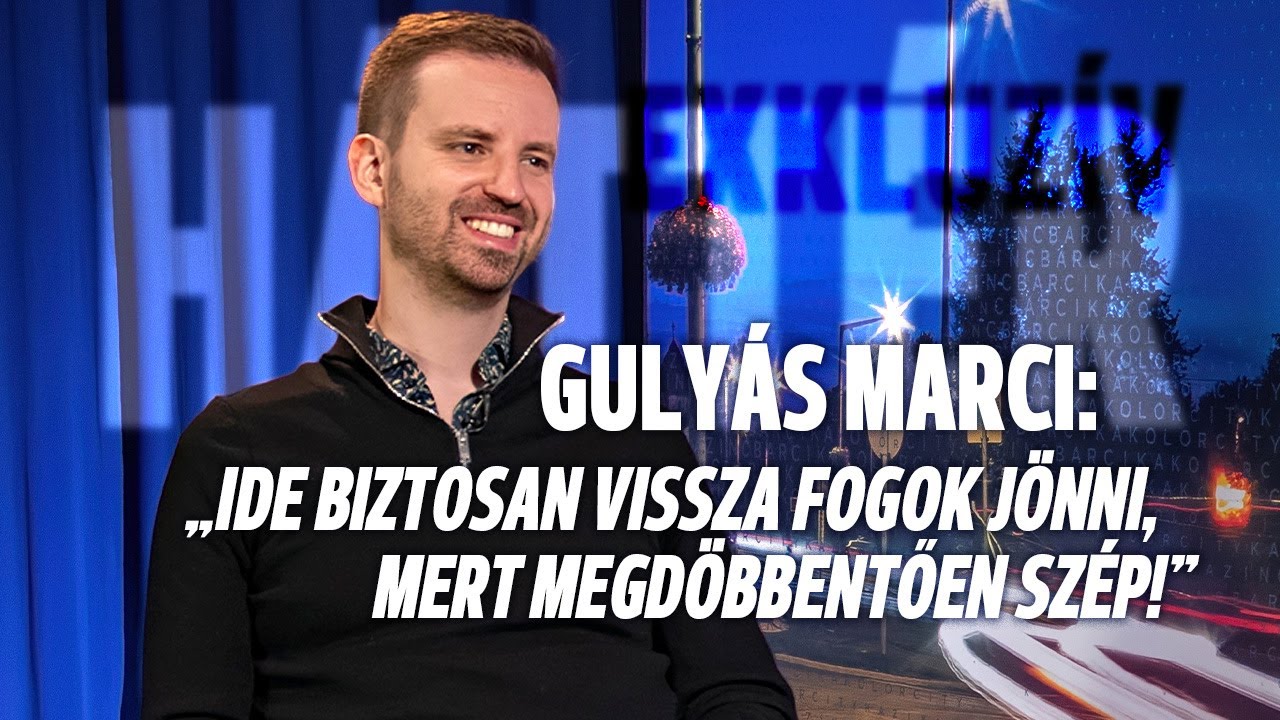 Gulyás Marci, a Partizán főszerkesztője Kazincbarcikán