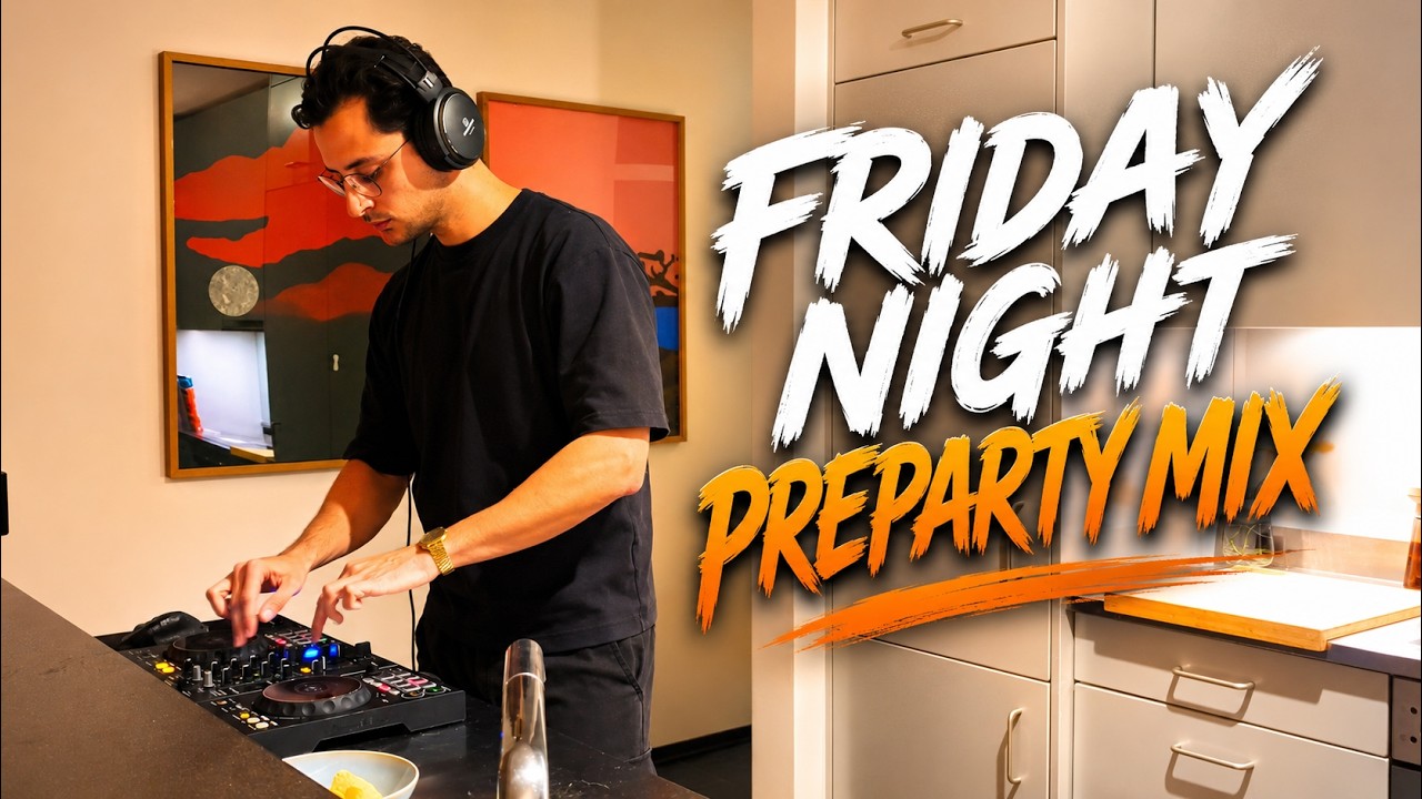 Friday Night Preparty Mix | Upbeat House & Tech House DJ Mix