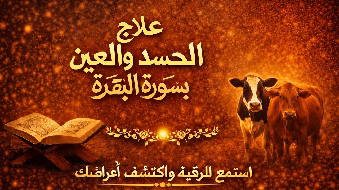 النوم العميق على صوت القرآن 🌙 سورة البقرة مكررة 8 ساعات | بدون إعلانات أثناء التلاوة | أحمد العجمي