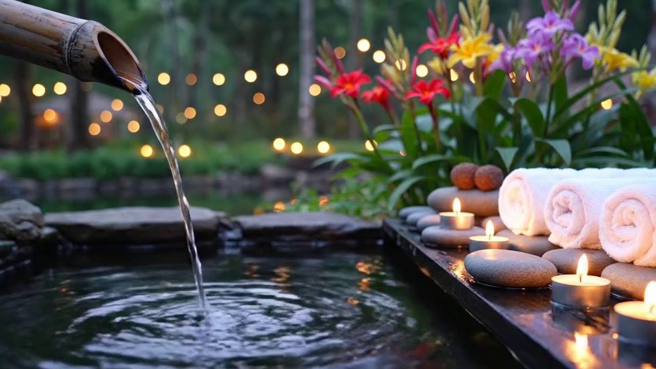 Relaxing Music Relieves Stress, Anxiety and Depression 🌿 Soothing Piano + Water Sounds, Calm Music