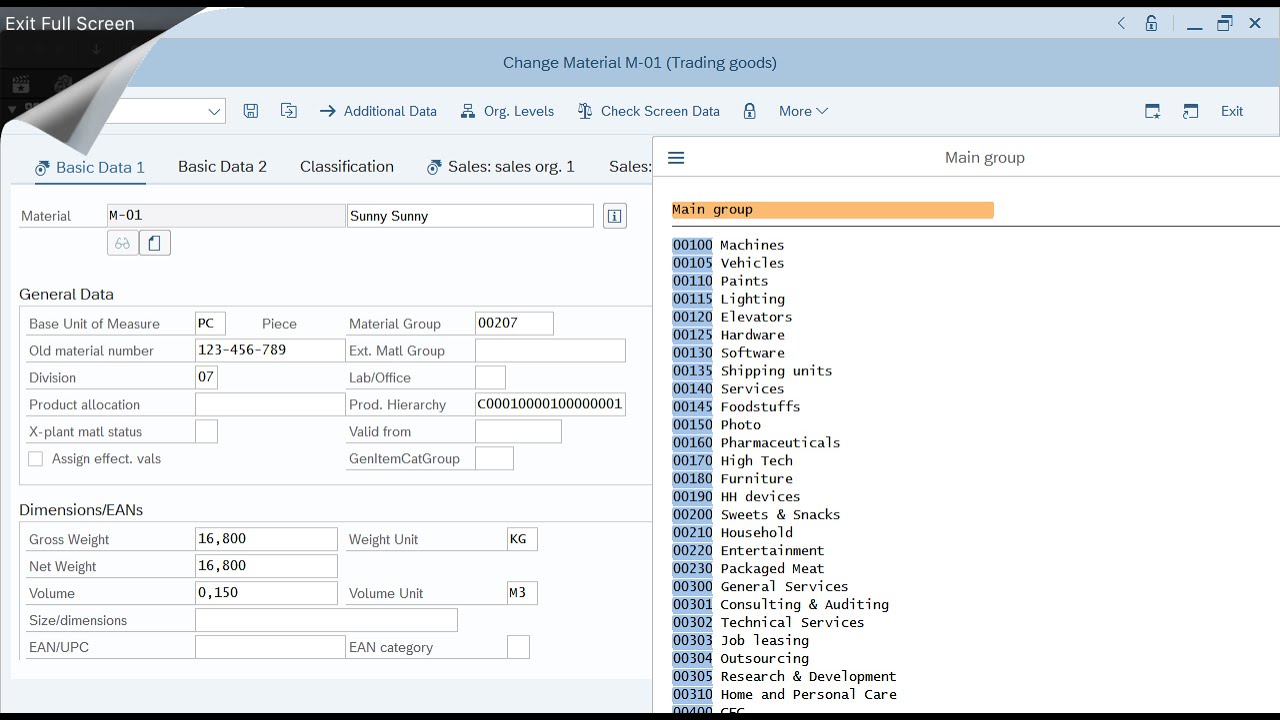 SAP SD Product Hierarchy with Pricing