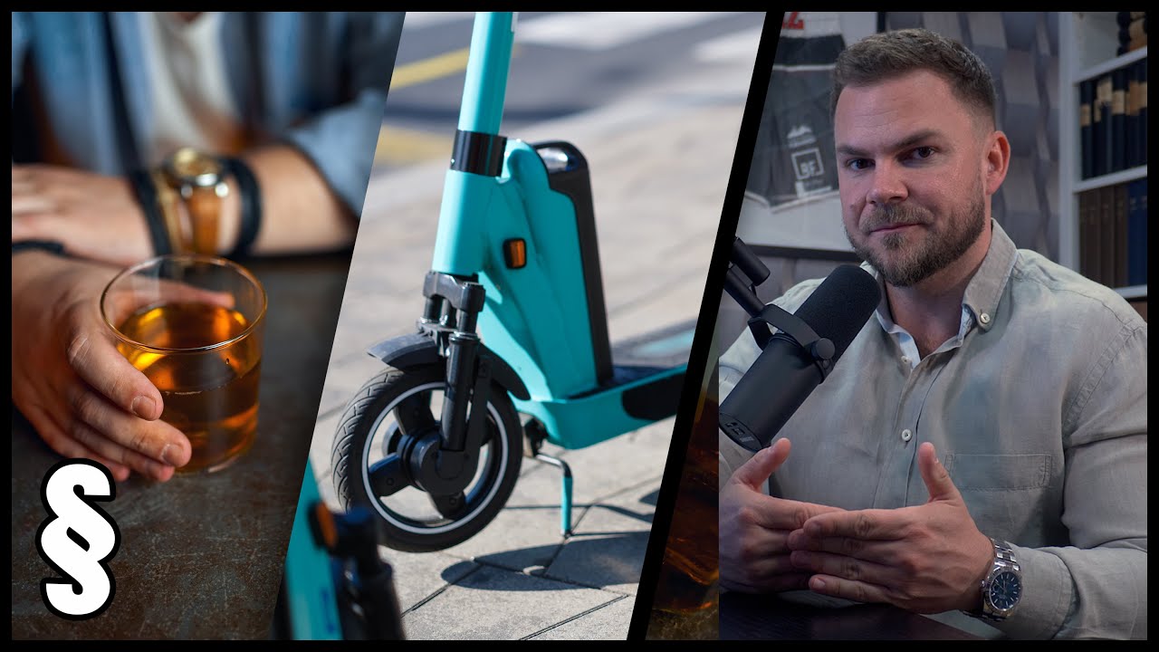 E-Scooter und Alkohol? Welche Strafe droht? | André Miegel