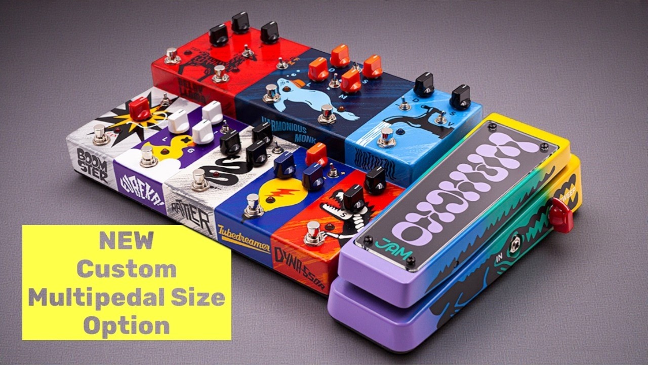 NEW Multipedal Enclosure Size Option | Mini XL | JAM pedals Custom Shop