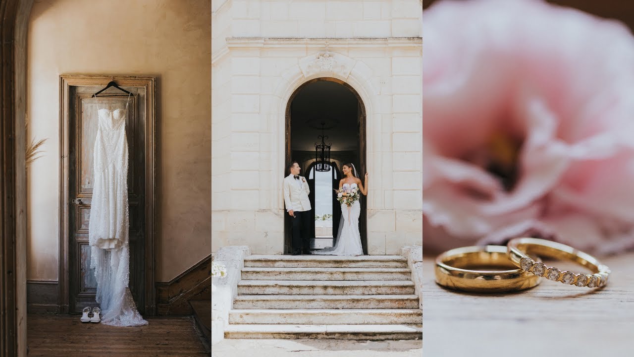 Mr and Mrs Healy tied the knot at Chateau Fengari / South of France 2024