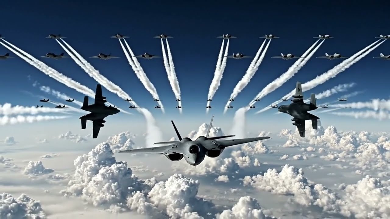 INSANE Carpet Bombing! 😱 100+ Jets Destroy Everything! #military #bomb