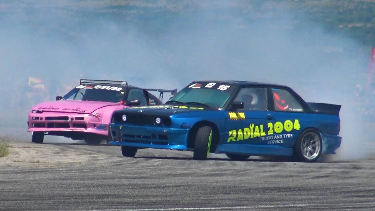 Kristalina Stefanova (Nissan 200SX) vs. Dian Zhelizkov (BMW E30) | Drift Battles Sliven 2020