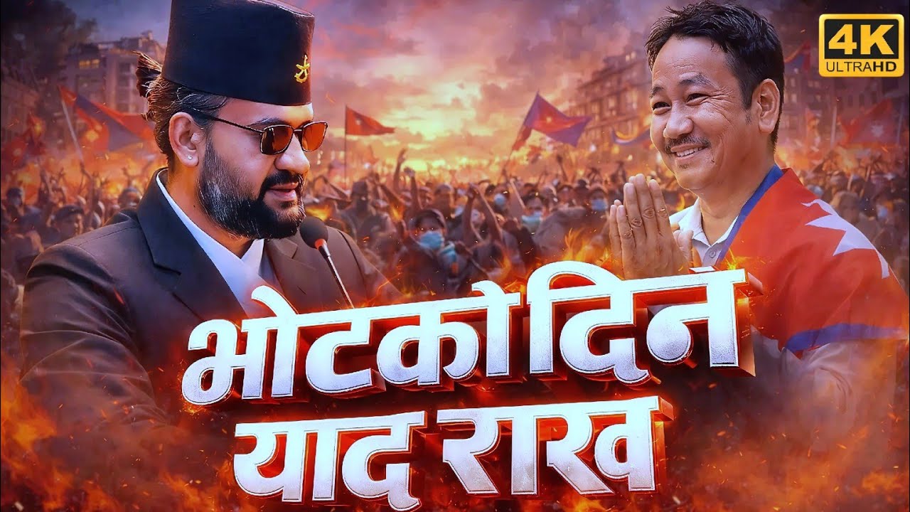 Balen shah rap songs | भोटको दिन याद राख | Nepali Rap Anthem 2026