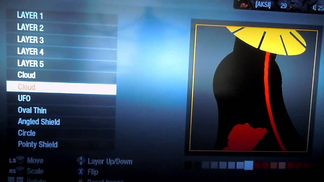 Black Ops Emblem: Akatsuki Robes from naruto