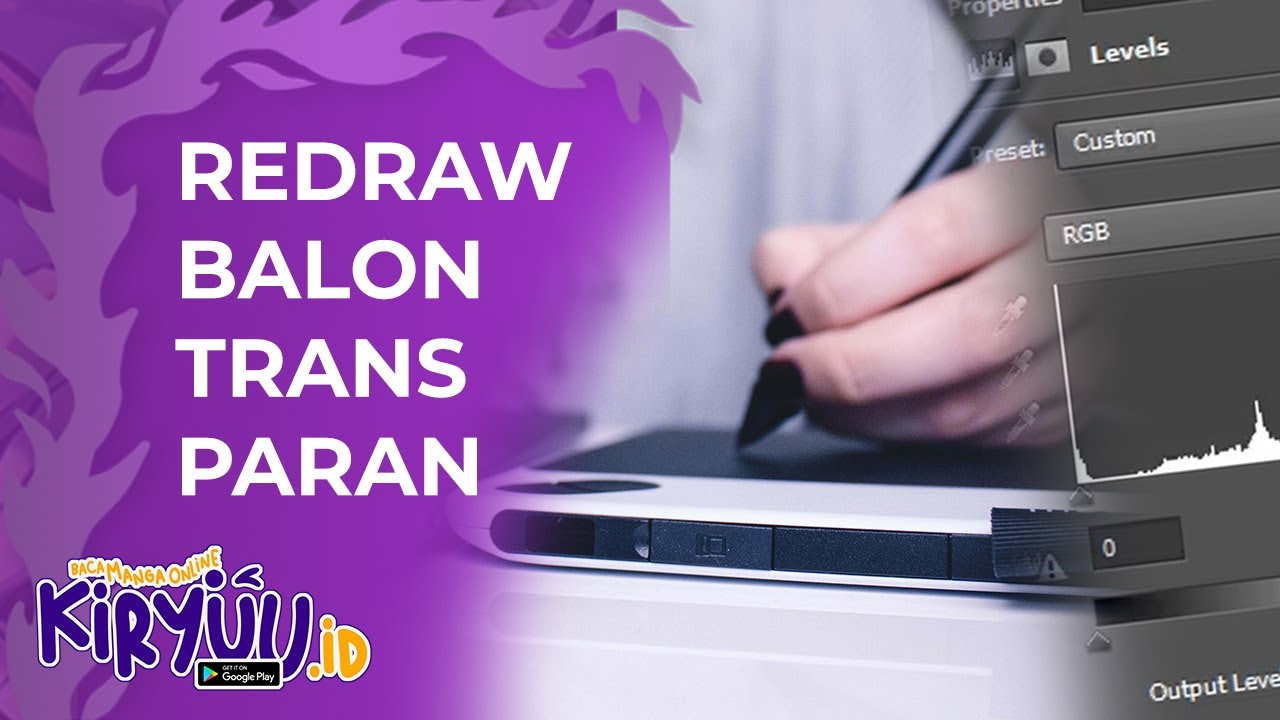 Redraw Balon Transparan, Level, dan Patch Tool (Manga/Manhwa/Manhua) | Kiryuu Indonesia