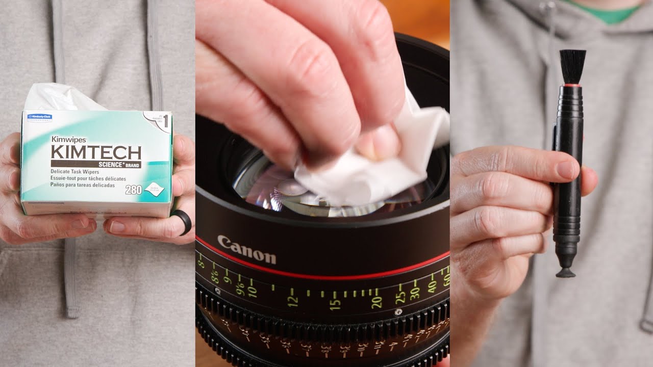 How to Clean your Cinema Lenses
