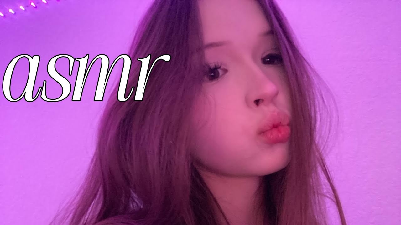 асмр поцелуйчики от няшки