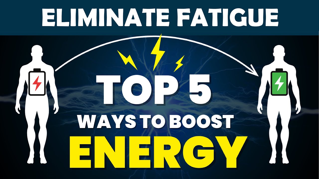 Make 5 simple changes for more energy: TOP 5 ENERGY INSIGHTS