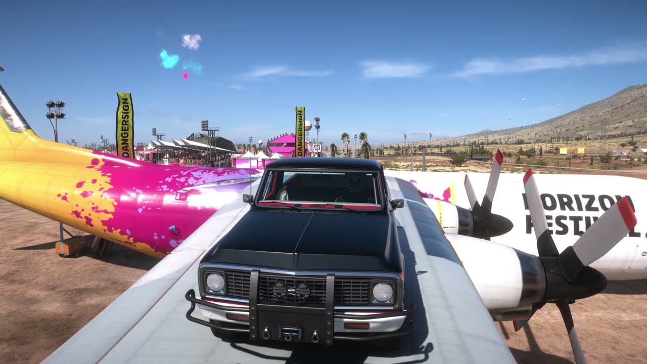 Driving The Chevy K10 In FH5