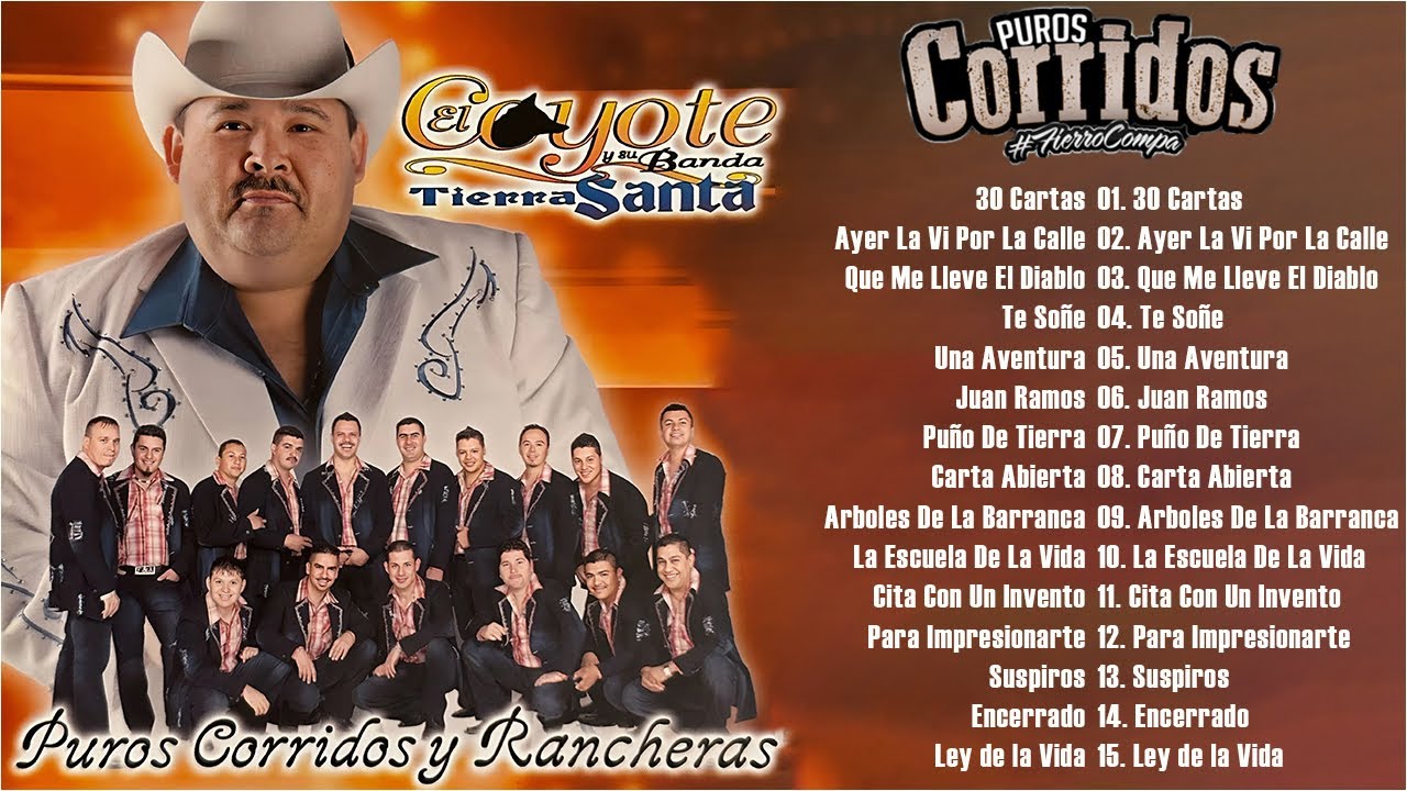 El Coyote y Su Banda ⚡ Los Mejores Corridos y Rancheras
