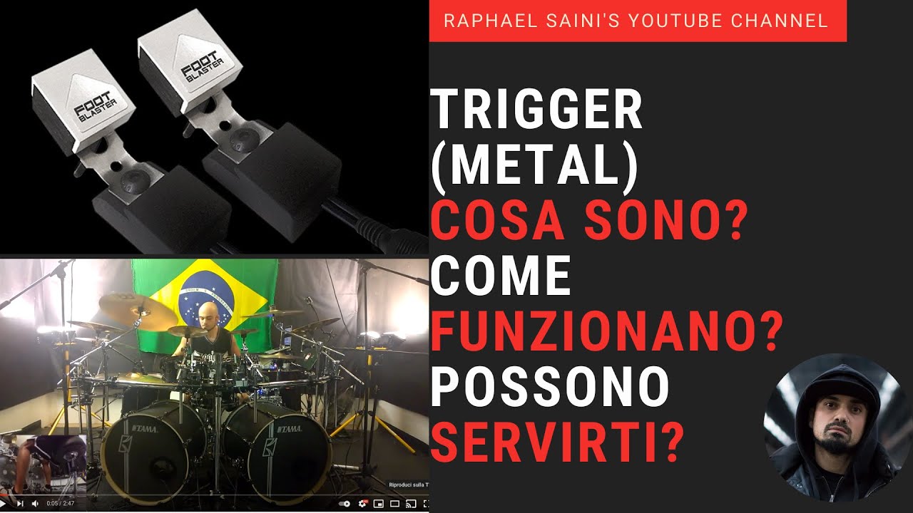 TRIGGER (METAL) - Cosa è? Come funziona? A cosa serve? lezione di batteria