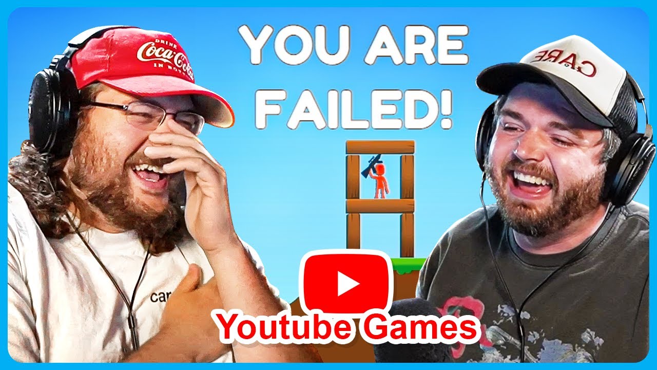 Пробуем ужасные игры, которые они добавили на YouTube